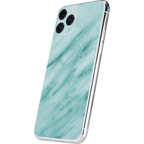 Turquoise Marble iPhone 11 Pro Skin
